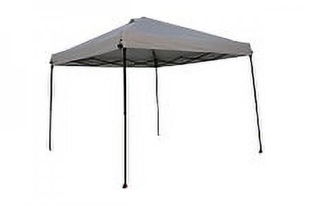 Ozark Trail 12' x 12' Instant Slant Leg Outdoor Canopy Shade Shelter for Camping (81 Sq. ft Coverage), White