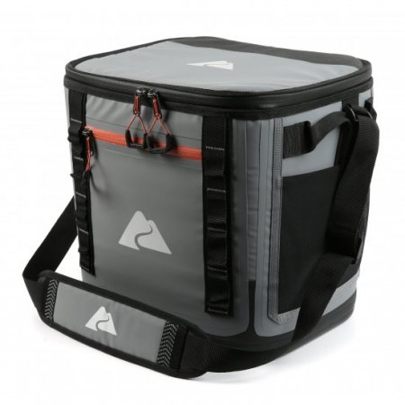 Ozark Trail 24 Can Welded Cooler, Hard Liner Cooler with Microban, Gray