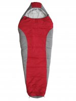 Ozark Trail 10F Cold With Soft Liner Camping Mummy Sleeping Bag For Adults,Red