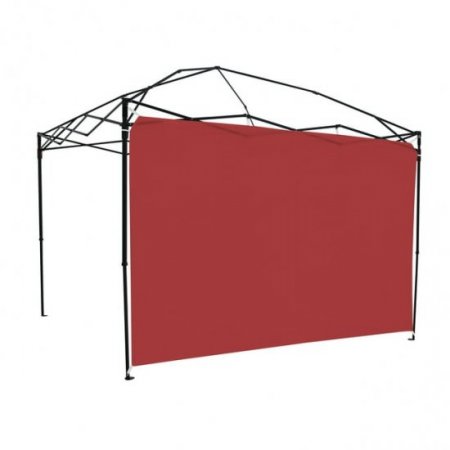 Ozark Trail Sun Wall for 10' x 10' Straight Leg Canopy for Camping (Accessory Only), Red