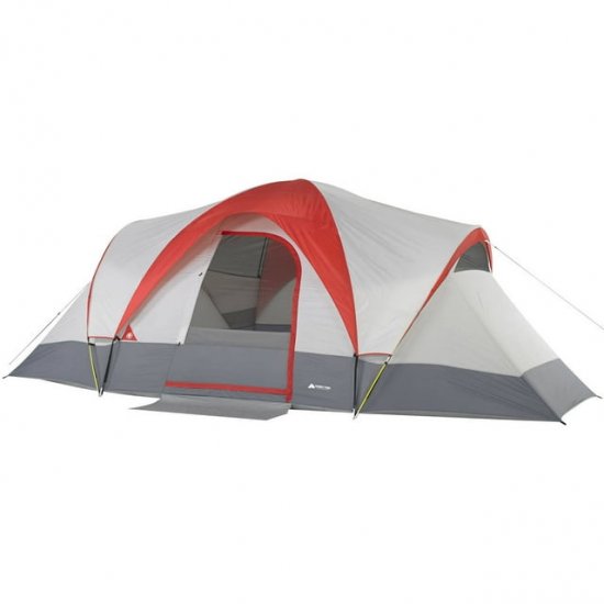 Ozark Trail 9-Person Weatherbuster Dome Tent, with Built-in Mud Mat