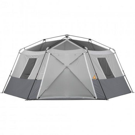 Ozark Trail 17' x 15' Person Instant Hexagon Cabin Tent, Sleeps 11