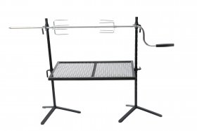 Ozark Trail Heavy Duty Adjustable Outdoor Camping Rotisserie Grill