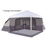 Ozark Trail 8-Person Connect Tent with Screen Porch (Straight-Leg Canopy Sold Separately)