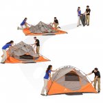 Ozark Trail 10' x 9' 6-Person Instant Dome Tent, 13.78 lbs