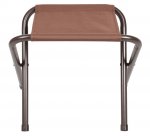 Ozark Trail Durable Steel and Aluminum Table and Stools, Open Dims 19.29"x 24.6", Brown