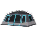 Ozark Trail 14'x10' 10-Person Dark Rest Instant Cabin Tent, 37.7 lbs