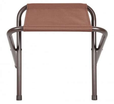 Ozark Trail Durable Steel and Aluminum Table and Stools, Open Dims 19.29"x 24.6", Brown