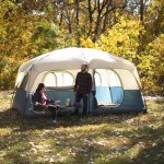 Ozark Trail 14' x 10' Family Cabin Tent, Sleeps 10, 13.5 lbs