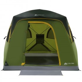 Ozark Trail 4-Person Instant Tent Pop-up Hub Tent, Green, Dimensions: 12'x12'x80", 23.23 lbs.