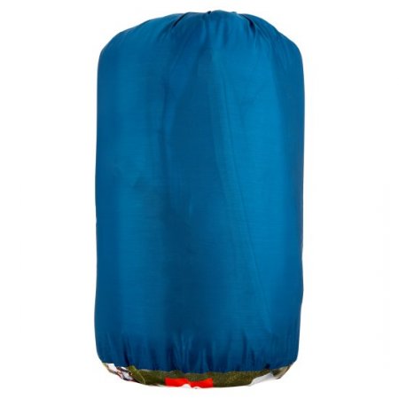 Ozark Trail 35-Degree Cool Weather Recycled Adult Sleeping Bag, Blue, 33"x77"