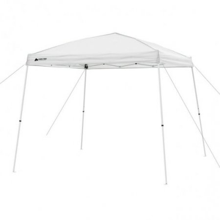 Ozark Trail 10' x 10' Simple Push Slant Leg Canopy (100 Sq. ft.)