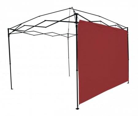 Ozark Trail Sun Wall for 10' x 10' Straight Leg Canopy for Camping (Accessory Only), Red