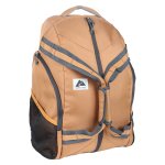 Ozark Trail 35 Ltr Convertible Backpack Duffel, for Camping or Travel, Brown Polyester