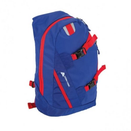 Ozark Trail Bell Mountain 10L Sling Backpack, Blue/Red