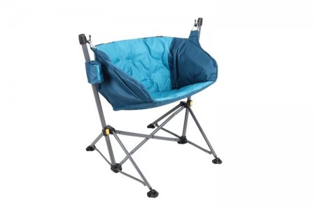 Ozark Trail Structured Hammock Chair, Color Blue, Product Size 39.2 x 33.5 x 37.9, Recycled Polyester