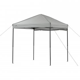 Ozark Trail 6' x 6' Gray Instant Outdoor Canopy with UV Protection