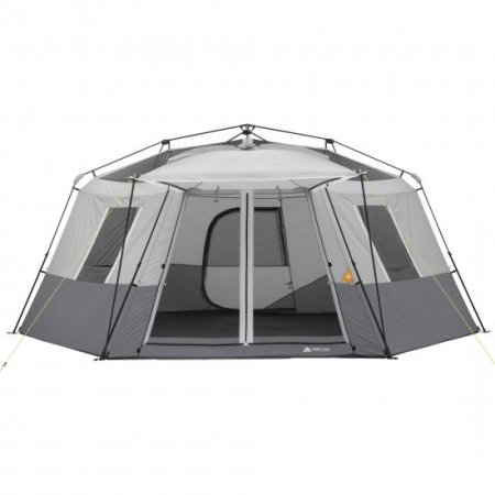 Ozark Trail 17' x 15' Person Instant Hexagon Cabin Tent, Sleeps 11