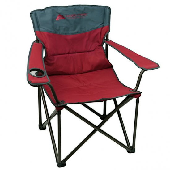 Ozark Trail Camping Chair, Red