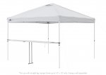 Ozark Trail 8 Foot Extendable Tailgate Table, White, 92.5 in x12 in x 39 in (H)-Canopy Not Included