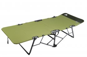 Ozark Trail Adult Quick Fold Speedy Camp Cot, Green, 79"x 33" x 16"