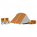 Ozark Trail Kid's Tent Combo-Tent, Sleeping Pads & Chairs Included