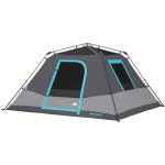 Ozark Trail 10 X 9 6-Person Dark Rest Instant Cabin Tent, 16.81lbs