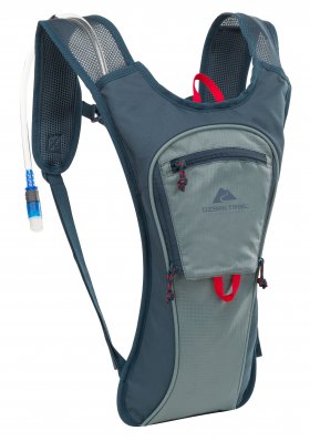 Ozark Trail Pearson Creek 2 Ltr Hydration Pack, with 2-Liter Reservoir, Gray, Unisex