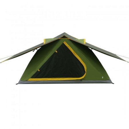 Ozark Trail 2-Person Pop up Instant Hub Tent, Green, Dimensions: 57.48"x88.58"x51.18", 7.5 lbs.