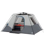 Ozark Trail 10' x 9' 6-Person Instant Cabin Tent with LED Light, 19.38 lbs