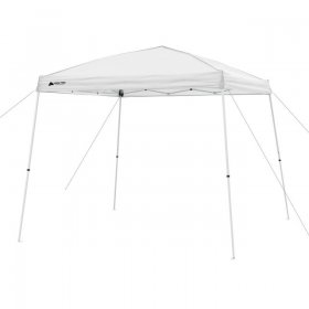 Ozark Trail 10' x 10' Simple Push Slant Leg Canopy (100 Sq. ft.)