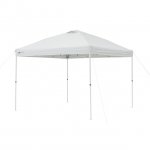 Ozark Trail 10' x 10' Simple Push Straight Leg Instant Canopy, White