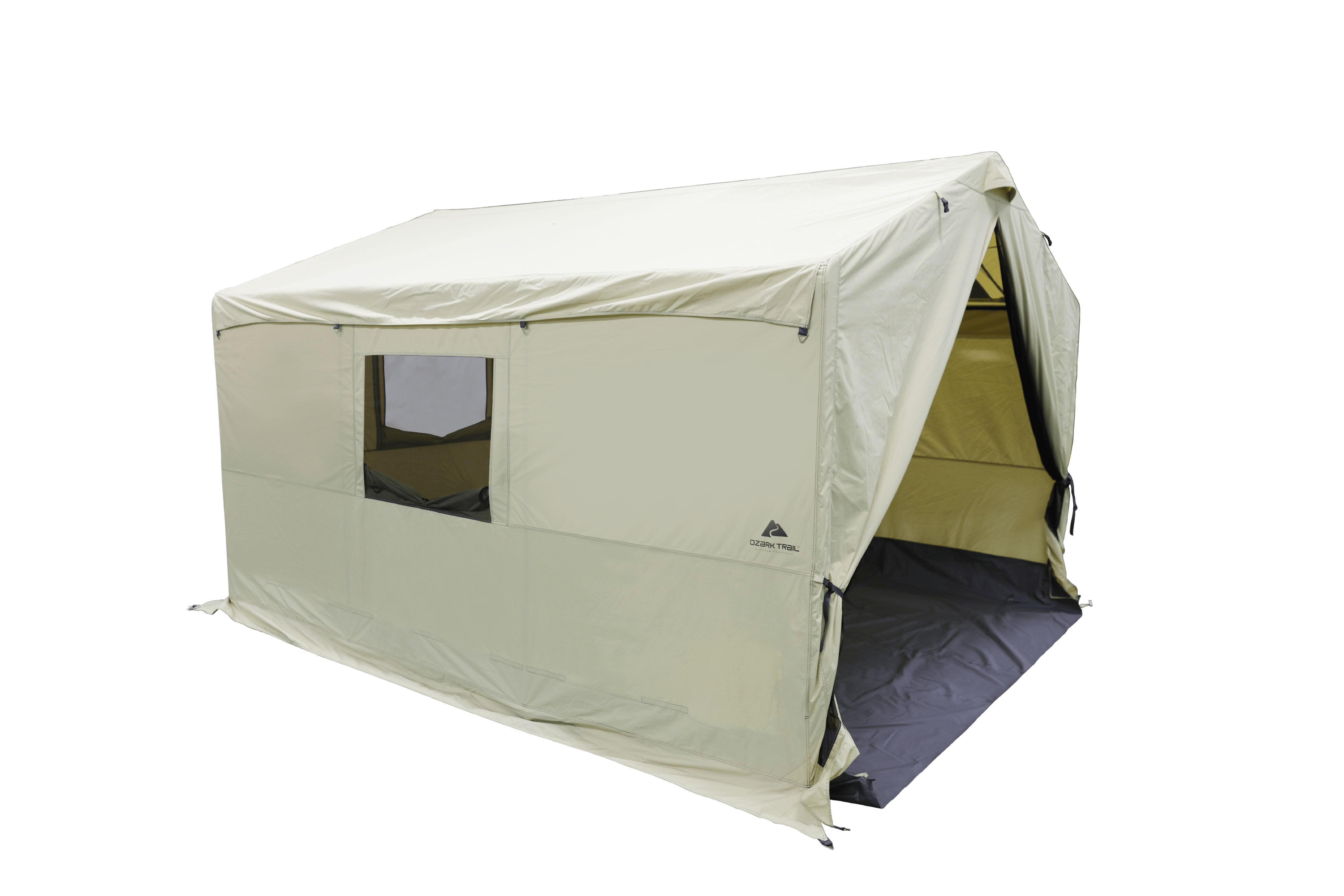 Ozark Trail 6-Person North Fork 12' x 10' Outdoor Wall Tent, with Stove Jack